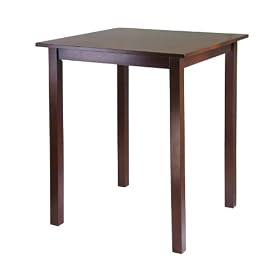 Winsome Solid Wood Parkland Pub Square Table by Winsome Wood