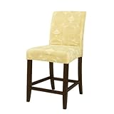 ZEST YELLOW CIRCLE SLIP OVER FOR COUNTER STOOL OR BAR STOOL BY POWELL