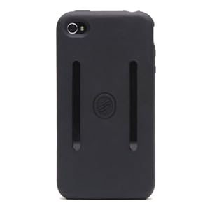 Tuneband for iPhone 4, Grantwood Technologys Armband, Silicone Skin, and Front and Back Screen Protector, Black