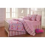 Hawaiian Surfing Pink - Full/Queen 7 PC Comforter Set