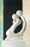Produkt-Bild: Gilde Skulptur / Sculpture Francis Paar "Der Kuss", 30157, creme