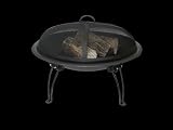 La Hacienda Ltd Steel Firebowl W.Safety Cover