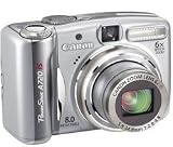 Bundle: Canon A720 IS Digital Camera 8MP Zoom + Free 1GB + Soft Case