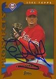 Elio Serrano, Philadelphia Phillies Autographed Card
