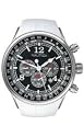 NAUTICA NSR01 CHRONOGRAPH CHRONO WATCH WHITE STRAP N13531G