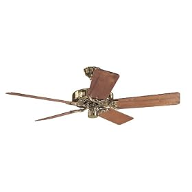 Hunter Fan 23854 52-Inch Classic Original Ceiling Fan, Bright Brass