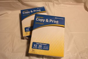 GP Copy and Print Paper, 8.5 x 11 Inches Letter Size, 92 Bright White, 20 Lb, Ream of 500 Sheets (998067R)