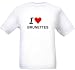 I LOVE BRUNETTES - White T-shirt