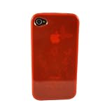 Red Butterfly Flower iPhone 4S Case (Compatible with Apple iPhone 4S, iPhone 4)