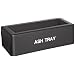 Impact 1000 Wall Ash Tray, 3-1/4" Length x 6-3/4" Width x 2-1/8" Height, Black (Case of 12)