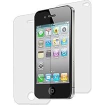 GTMax Clear Front & Back Body Protector Shield Guard with Cleaning Cloth for Apple iPhone 4 4G 16GB / 32GB 4th Generation