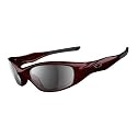 Oakley Minute 2.0 Sunglasses Cinder Red Frame / Black Iridium Lens (04-523)