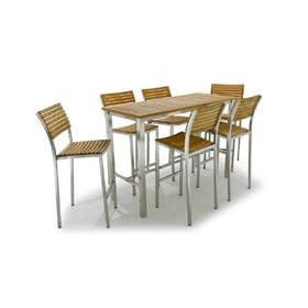 70167 7pc Vogue Rectangular High Bar Console Set