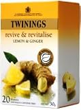 Twinings (uk) Infusion Lemon & Ginger 20 Tea Bags