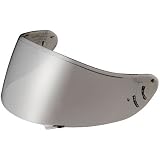Shoei Spectra Shield CW-1 Street Racing Motorcycle Helmet Accessories / Chrome - for X-Twelve/RF-1100