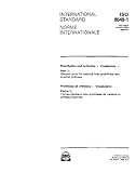 ISO 8549-1:1989, Prosthetics and orthotics -- Vocabulary -- Part 1: General terms for external limb prostheses and external orthoses