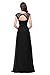 Babyonline Women's Cap Sleeve Lace Prom Dress Ruched Chiffon Evening Gowns