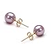 Lavender 6-7mm AAAA Freshwater Pearl Earring Set