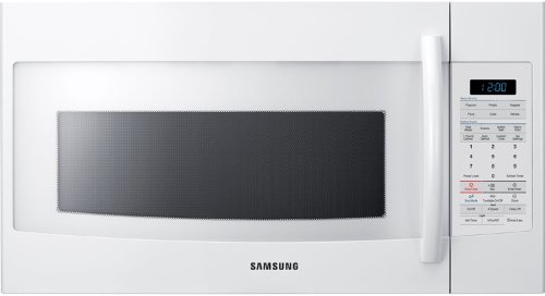 Best Price Samsung 1.8 Cu Ft White Over The Range Microwave