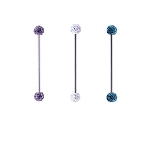 Kadima Body Piercing Jewelry Lot of 3 14G 1/2
