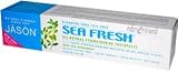 Sea Fresh, All-Natural Strengthening Toothpaste, Deep Sea Spearmint, 6 oz (170 g) by Jason Natural