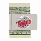 MLB Sculpted & Enameled Pewter Moneyclip - Minnesota Twins Money Clip