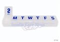 EZY Dose Jumbo Weekly Pill Reminder, 2XL - 1 ea