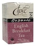 Choice Organic Teas Tea Organic English Breakfast 16 bag ( Value Multi-pack of EIGHT(8) x 6)