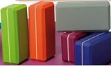 2x Yoga Klotz Block Brick 22x11x7 orange