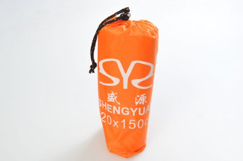 SY Imperméable de camping multi-usage / tapis de sol / toile de tente, orange (SY-134-02 FR)