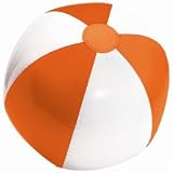 Inflatable Stadium Ball - Orange & White