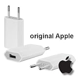 Produkt-Bild: original Apple USB Power Adapter (Bulk) Netzadapter Reiselader Netzteil f&uuml;r iPhone 4, 3gs, 3G, 2G, iPod touch (1. -4. Generation), Classic, Nano (1. - 6. Generation), Shuffle (2. - 3. Generation), Mini, Video