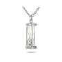 0.50ctw Diamond Time in a Bottle Pendant in .925 Sterling Silver