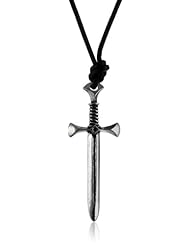 Sword Cross Pendant Necklace