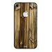 YOUNiiK Styling Skin Designfolie f�r Apple iPhone 4 (mit Logocut) - Holz Plank Design Skin