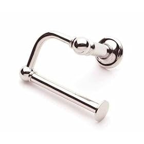 Ginger 4509/SN Columnar Hanging Toilet Tissue Holder, Satin Nickel