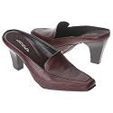 Aerosoles Women's Jet Plane High Heel Mule,Dark Red,6 M