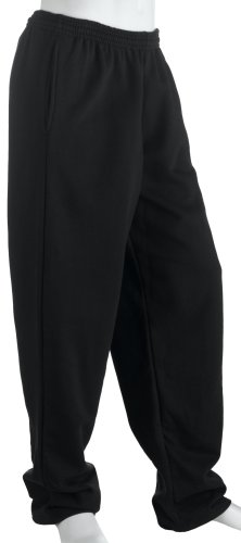 Champion Men's Double Dry Classic Fleece Open Bottom Pant
