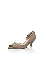 Buffalo London Zapatos peep toe (Beige)