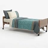 Invacare Semi-Electric Home Care Hospital Bed - Semi-Electric Bed, Foam Mattress, Half Side Rails - 5310IVCBED36-1633