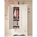 Kids Antique White Double Door Wood Armoire - Double Door Armoire (Antique White) 22.25 x 4...