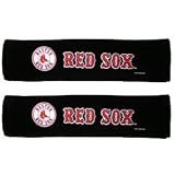 Seat Belt Shoulder Pads Pair - MLB Baseball - Boston Red Sox