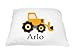 Personalized Children's Tractor Pillowcase Microfiber Polyester Standard 20 by 30 Inches