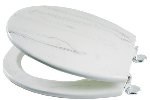 Puregadgets puregadgets the white marble bathroom wc luxury toilet seat jh323