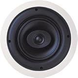 HiFi Works 30005 HFW6R 6.5-Inch In-Ceiling Speakers, White (Pair)