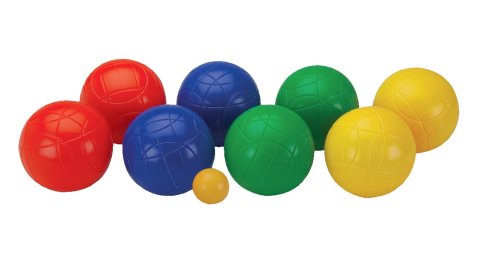 Childrens Toyshop  Toys : Halex Classic Series Bocce Set (90mm Composite Molded Balls)