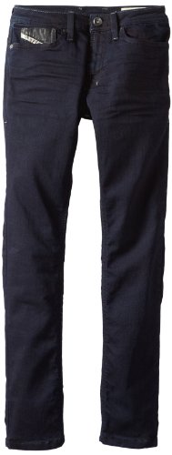 Diesel Big Boys' Shioner Slim Fit Skinny Leg Dark Navy Stretch Jean