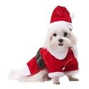 Santa Paws Dog Santa Suit Costume Size Large