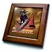 Vintage Halloween Black Cat - 8x8 Framed Tile