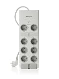 Produkt-Bild: Belkin &Uuml;berspannungsschutz Conserve mit 8 Steckdosen und Fernbedienungsschalter